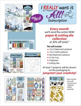 I REALLY Want it All (+ Cutting Dies)